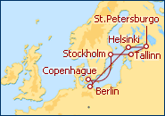 Ver el itinerario del Crucero Norte de Europa