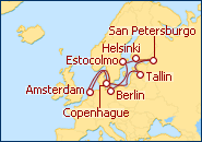 Ver el itinerario del Crucero Escandinavia y Rusia