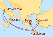 Ver el itinerario del Crucero Mediterr�neo Este