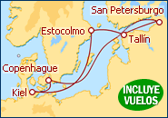 Ver el itinerario del Crucero MSC Orchestra Capitales B�lticas I