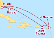 Ver el itinerario del Crucero Caribe Oriental Norwegian Epic