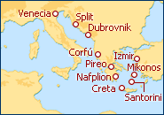 Ver el itinerario del Crucero Venecia, Islas Griegas y Turqu�a II