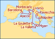 Ver el itinerario del Crucero Encanto Mediterr�neo
