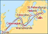 Ver el itinerario del Crucero Tesoros B�lticos