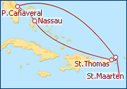 Ver el itinerario del Crucero Caribe Este I