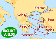Ver el itinerario del Crucero Grecia y Turqu�a