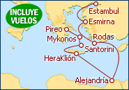Ver el itinerario del Crucero Turqu�a y Grecia