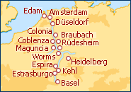 Ver el itinerario del Crucero Lo Mejor del Rhine