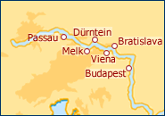 Ver el itinerario del Crucero Danubio II