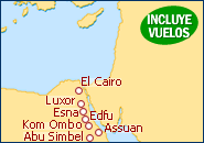 Ver el itinerario del Crucero Nilo y Petra