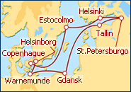 Ver el itinerario del Crucero Escandinavia y Rusia con Berl�n