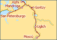 Ver el itinerario del Crucero Gran Crucero de Rusia II