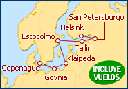 Ver el itinerario del Crucero Capitales B�lticas