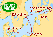 Ver el itinerario del Crucero Capitales B�lticas II
