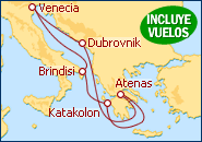 Ver el itinerario del Crucero Rond� Veneciano