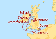Ver el itinerario del Crucero Islas Brit�nicas