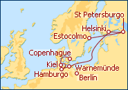 Ver el itinerario del Crucero Mar B�ltico y Rusia II
