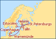 Ver el itinerario del Crucero Norte de Europa Rusia y Mar B�ltico
