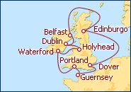 Ver el itinerario del Crucero Islas Brit�nicas I