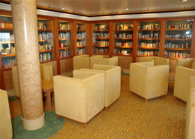 foto 7 - Norwegian Jade: Bibloteca
