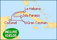 Crucero Tesoros del Caribe I - Quail Cruises