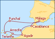 Crucero Atl�ntico desde M�laga - IberoCruceros