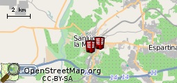 Hoteles en el Mapa