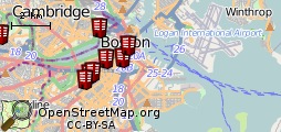 Hoteles en el Mapa