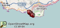 Hoteles en el Mapa