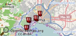 Hoteles en el Mapa