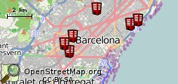 Hoteles en el Mapa