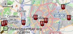 Hoteles en el Mapa