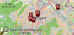 Hoteles en el Mapa