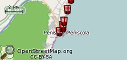 Hoteles en el Mapa