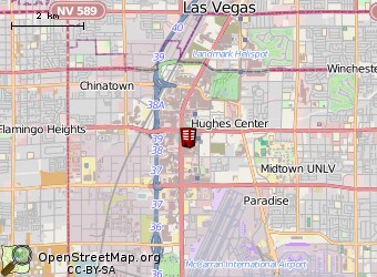 Mapa De Estados Unidos Ubicacion De Las Vegas