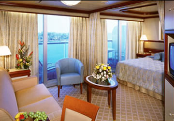 Suite Vista con balc�n - Crown Princess