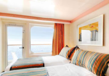 Exterior con balc�n B5 - Costa Pacifica