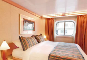 Exterior con ventana E1 - Costa Pacifica