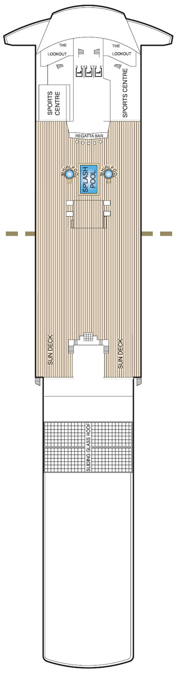 Cubierta  Queen Mary 2