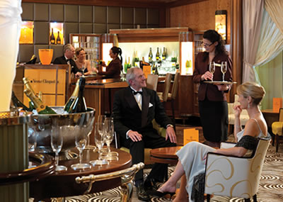 Cubierta VeuveClicquotChampagneBar