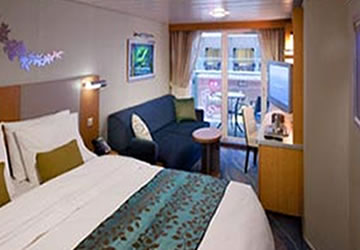 Exterior Balc�n B2. Vista Boardwalk. - Oasis of the Seas