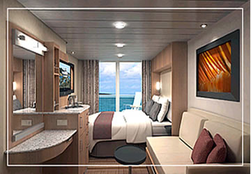 Exterior con balc�n 1C - Celebrity Equinox