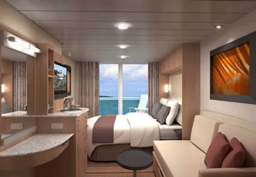 Exterior con balc�n 2C - Celebrity Equinox