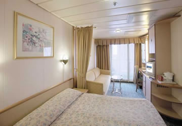 Exterior con balc�n D3 - Splendour of the Seas