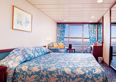 Exterior superior con balc�n - Pacific Princess