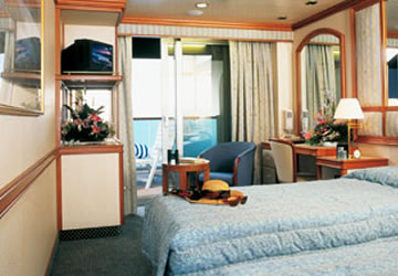 Exterior con balc�n - Golden Princess