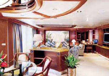 Gran Suite exterior con balc�n - Golden Princess