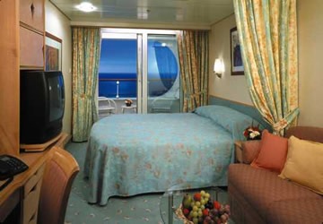 Exterior con balc�n D2 - Explorer of the Seas