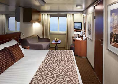 Ocean-view E (vistas parcialmente obstruidas) - ms Nieuw Amsterdam
