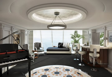 Suite del Armador exterior, balc�n  - Marina
